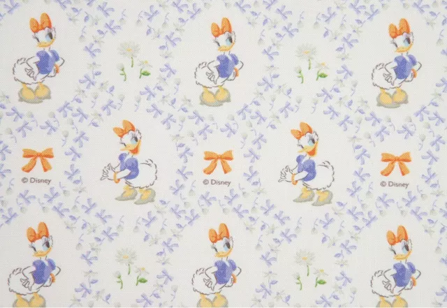 https://www.picclickimg.com/Y3cAAOSwmxNi4MeI/Disney-Daisy-Duck-Fabric-made-in-Korea-by.webp