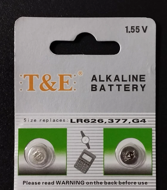 10 X Mini Vinnic G4 / AG4 / L626 / SR626 / 377 / LR66 / LR626 Alkaline Battery - Online Store Baltrade - Foto 14