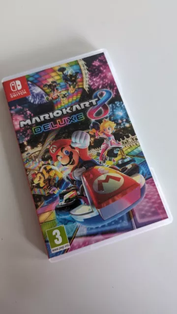 Mario Kart 8 Deluxe - Nintendo Switch - Very Good Condition Game