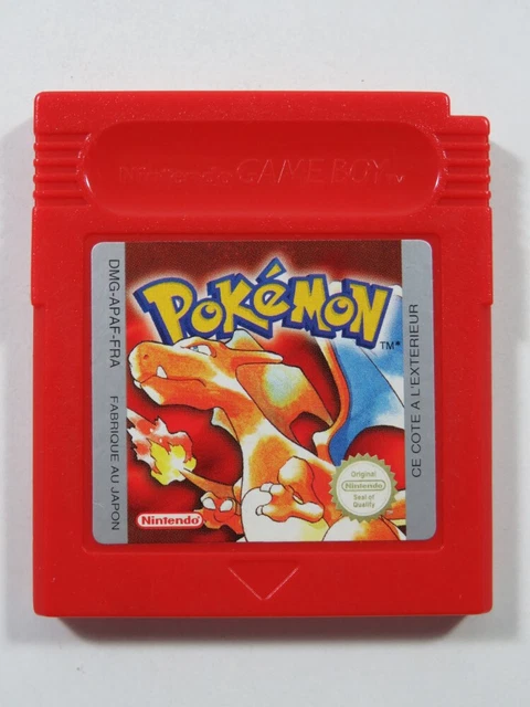 POKEMON VERSION ROUGE Nintendo Gameboy (Gb) Fra (Cartridge Only) EUR 67 ...