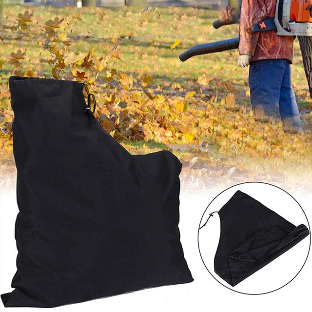 1PC 44*60cm Leaf Blower Vacuum Solid Zippered Bag Vacuum Bag Outdoor Garden Tool