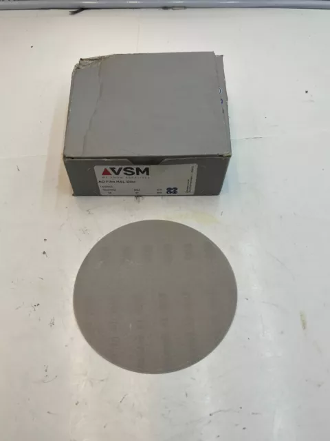 Box of 50 VSM AO Film Solid H&L Sanding Disc 149855, 6" Diameter, 600 Grit