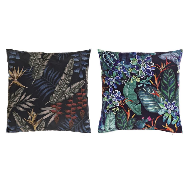 Coussin DKD Home Decor Volets (2 Unités) (45 x 10 x 45 cm)