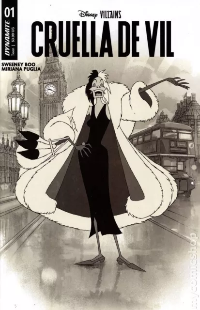 Disney Villains Cruella De Vil 1L NM 2024 Stock Image