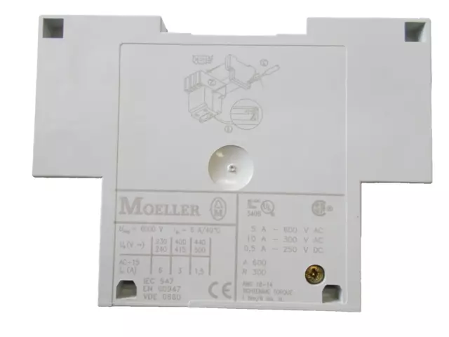 Moeller NHI11-PKZ2 Standard Auxiliary Contact (600082) 3