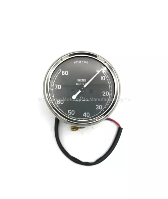 Smiths Type Tachometer  5-8000 Rpm Bsa Triumph Norton Ajs Matchless