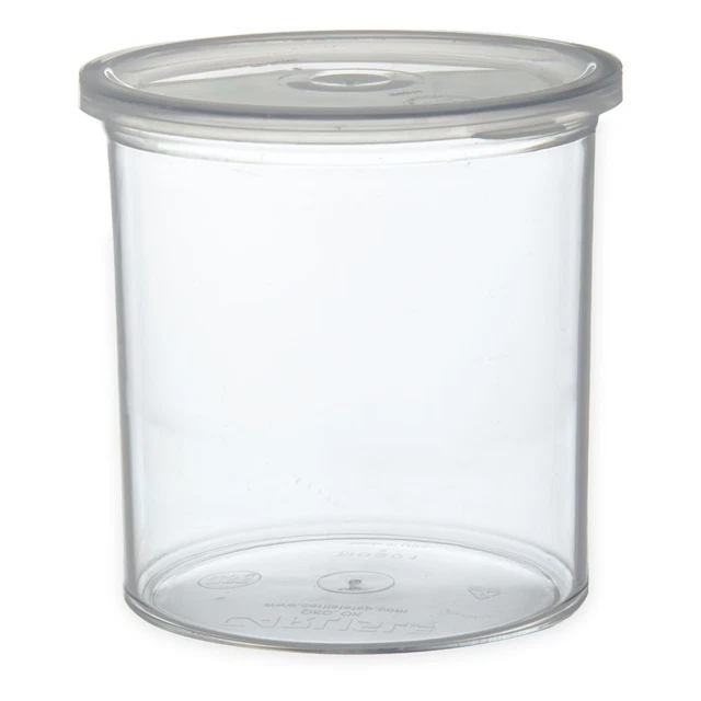 Carlisle 030107 Classic 1.2 Qt. Clear Crock with Lid