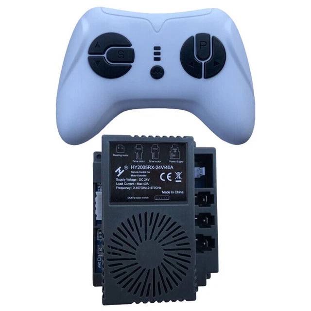HY2005RX-RM-24V voiture électrique pour enfants 2.4G télécommande récepteur contrôleur pour équipement électrique outil accessoire HY2005RX-RM-24V voiture électrique pour enfants 2.4G télécommande récepteur contrôleur pour équipement électrique outil accessoire