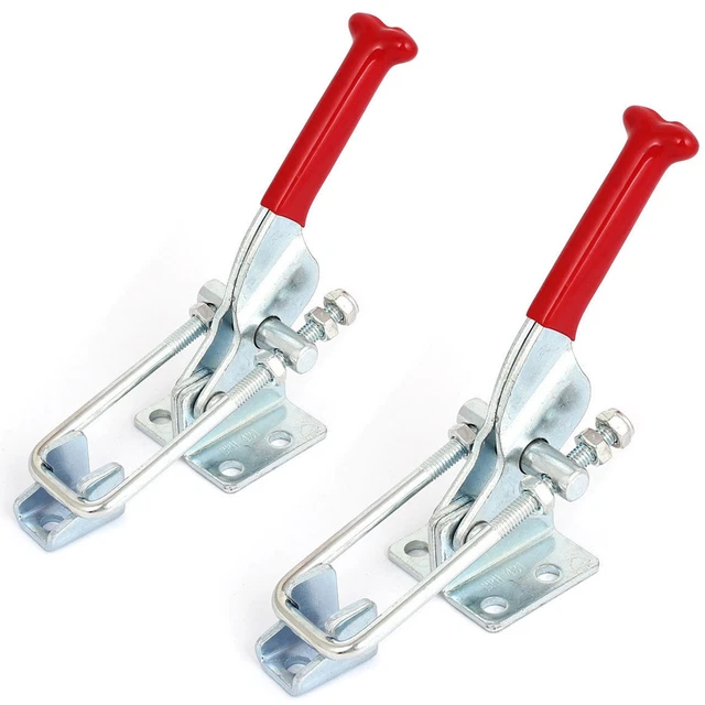 HARFINGTON 2-Pack 431 Toggle Latch Clamp – M6 X 50mm, 772 Lbs Holding Capacity, 304 Stainless Steel Quick Release Pull Latches