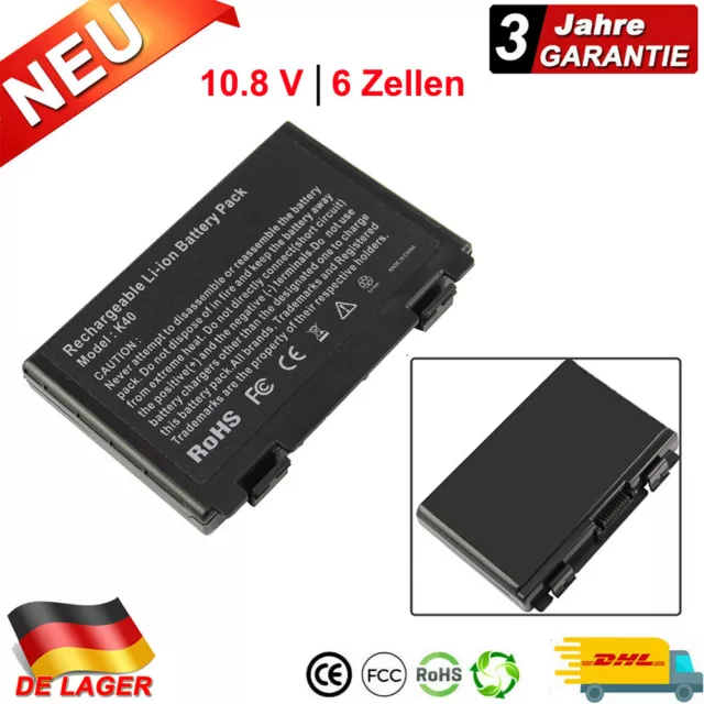 Neu Li-Ion AKKU für ASUS X70a X70ae A32F82 A32F52 A32-F82 A32-F52 10.8V 4400mAh