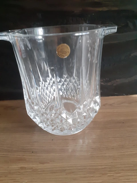 Seau a glace cristal d'occasion - Arts de la table