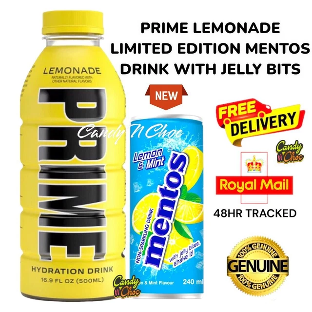 PRIME HYDRATION DRINK by Logan Paul & KSI "LEMONADE" FLAVOURS USA