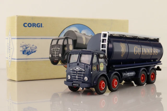 Corgi 97950; Foden FG; 8 Wheel Cylindrical Tanker; Guinness; Excellent Boxed