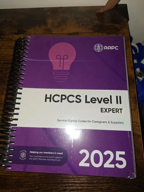 AAPC HCPCS LEVEL II Code Book 2025 Medical Coding 2025 books £45.90 ...