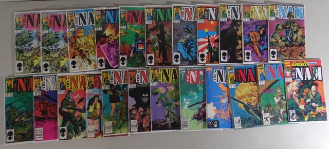 Lot of 23 The ‘Nam Comics in VF/NM condition