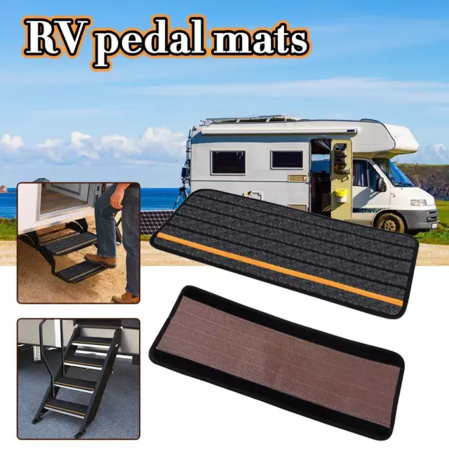 Staircase Mat Pedal Mat Self-adhesive Non Slip Mat Household RV, Stair Carpet 2