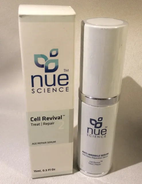 Nue Science Cell Revival 2 Treat / Repair - 0.5 fl oz - New/Sealed - MSRP $99