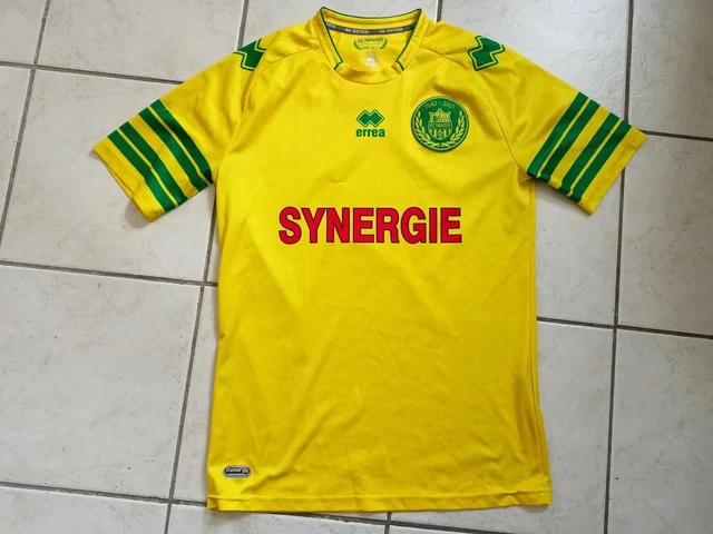 MAILLOT FOOT ERREA Fc Nantes Synergie Taille L D6 Be EUR 10 50