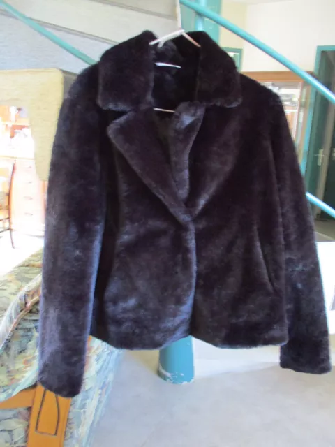 Manteau camaieu noir 2025