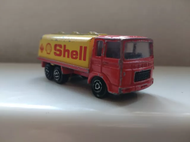 Majorette Saviem Petrol Tanker Shell #104
