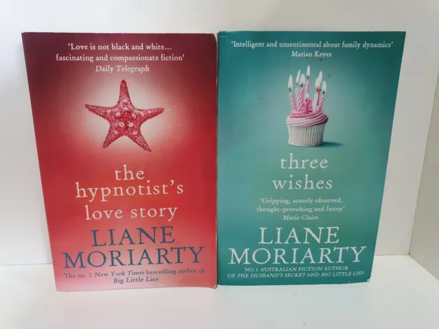 PicClick　$28.00　paperbacks　the　story　AU　hypnotist's　wishes　THREE　MORIARTY　LIANE　love