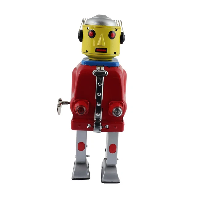 ROBOT ROBOT EN tôle Chief Smoky Jouets en étain EUR 139,99