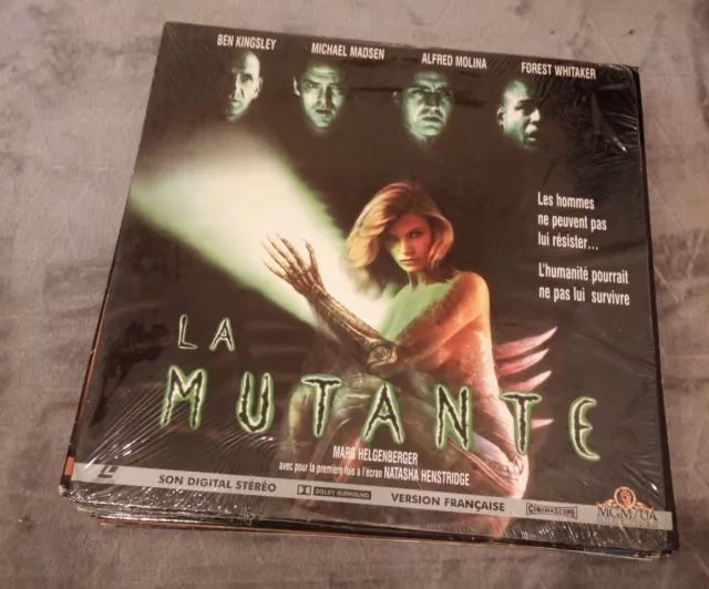 MUTANTE (LA) WS VF BON ETAT PAL LASERDISC Natasha Henstridge, Michael Madsen