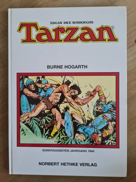 Tarzan Sonntagsseiten Jahrgang 1940 Burroughs, Edgar Rice - N.Hethke Verlag
