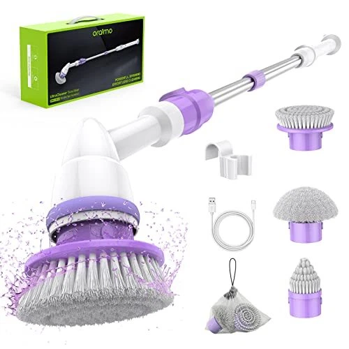 Oraimo Electric Spin Scrubber Cordless Bathroom Power Scrubber 430RPM Floor S...