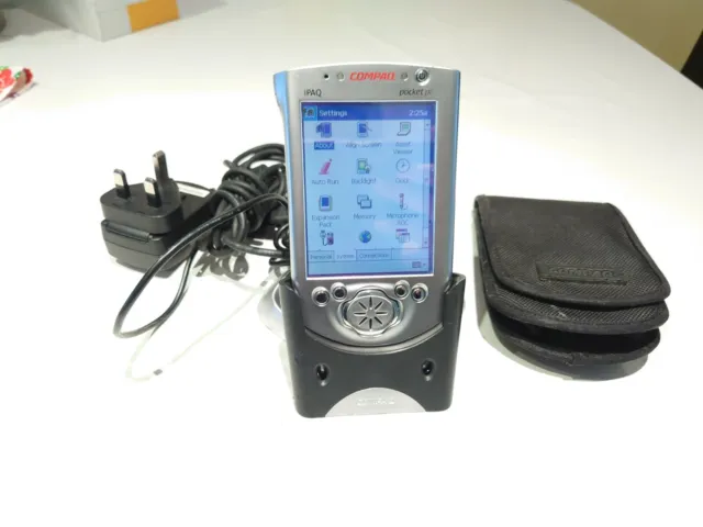 Compaq IPAQ 3630 Pocket PC Windows Mobile serie H3600 completamente funzionante PDA 3650