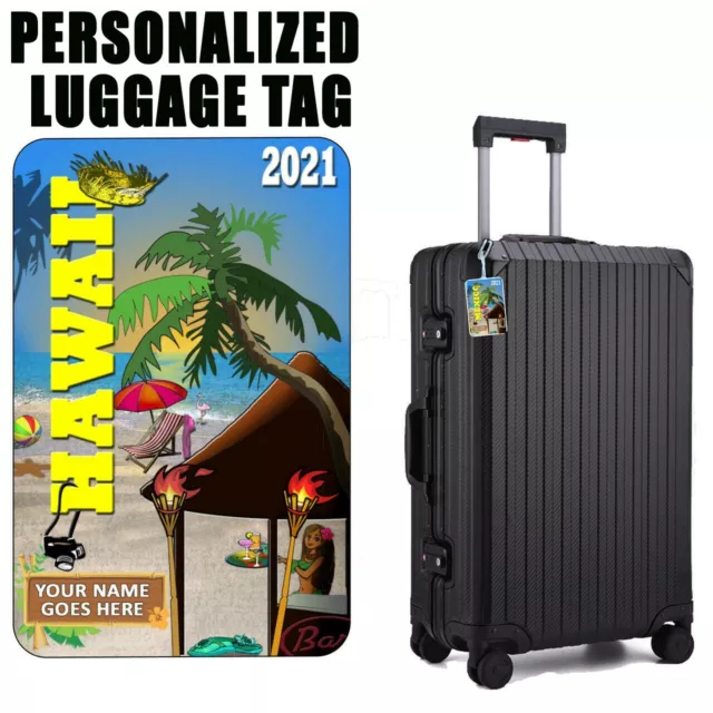 Personalized Travel Tag - Hawaii