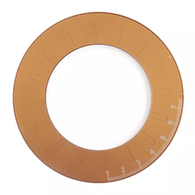 5Inches Round Geometry Ruler Round Template Ruler for Teacher Carpenter