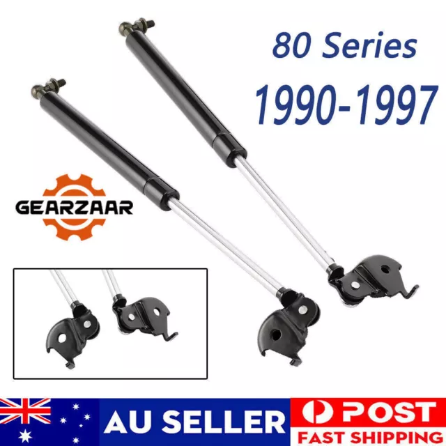 1 Pair Front Bonnet Gas Struts for Toyota Landcruiser 80 Series 1990-1997 Lift