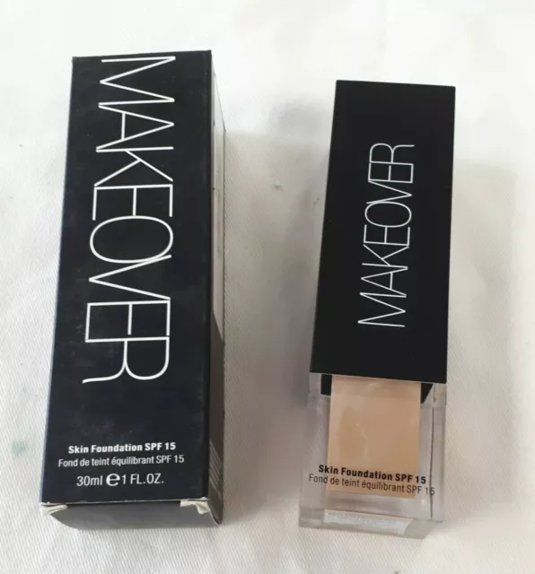 MAKEOVER Fond de teint équilibrant liquide SPF15 Medium Beige NO.04, 30 ml /EBLE