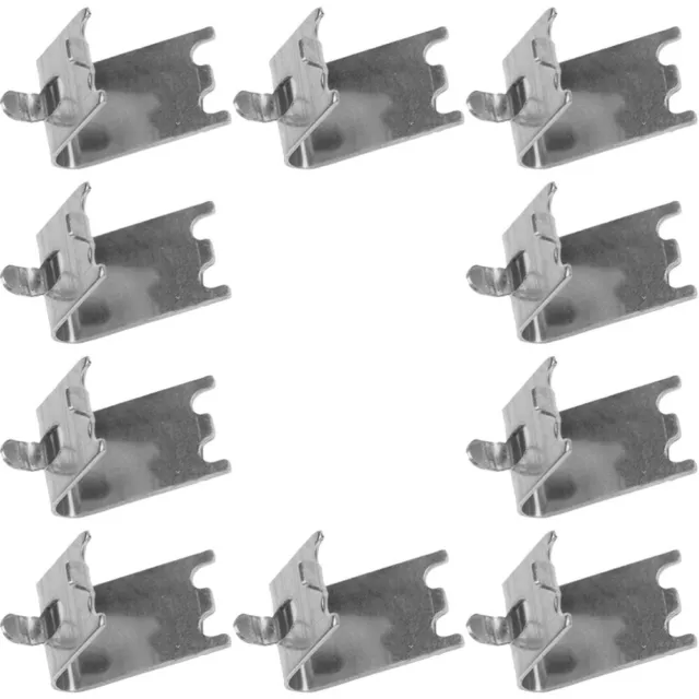 10 Pcs Réfrigérateur Boucle D'étagère De Congélateur Acier Inoxydable