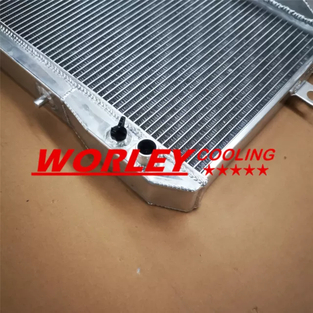 3ROW Aluminum radiator For Volvo Amazon P1800 B18 B20 engine GT 1959-1970 M/T 3