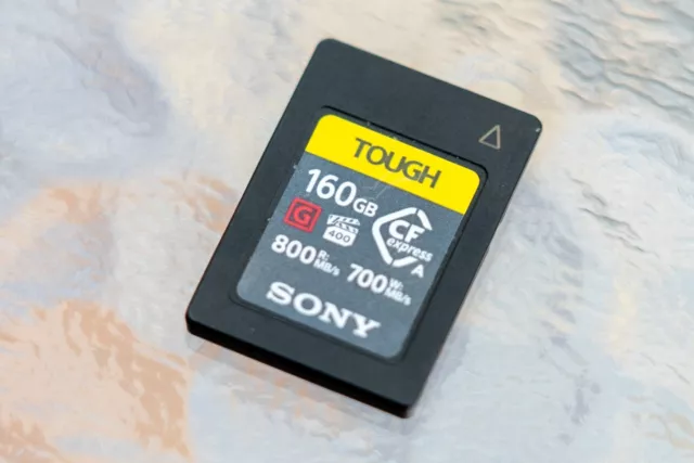 Tarjeta de memoria Sony Alpha 160 GB CFexpress tipo A (800 MB/s)