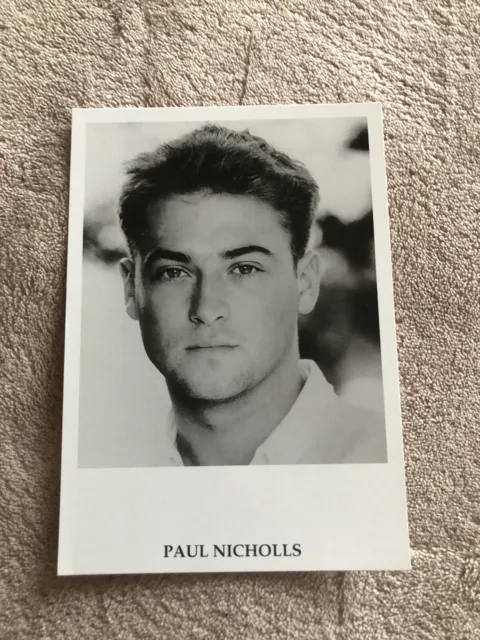 Paul Nicholls (Eastenders) Unsigned Publicity / Cast Card