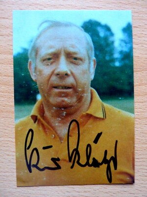 KUNO KLÖTZER AUTOGRAMM HSV Trainer 80er Jahre Original Signiert EUR 6