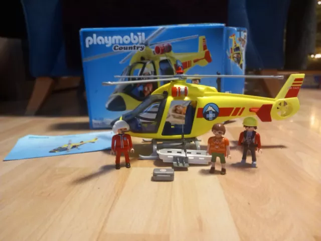 PLAYMOBIL Helikopter der Bergrettung 5428 inkl. OVP und Anleitung