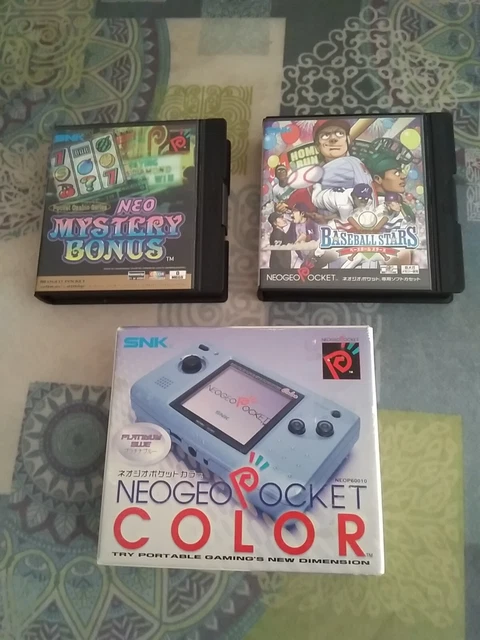 CONSOLE NEO GEO Pocket Color SNK NGPC avec Baseball Stars et Neo ...