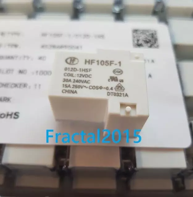 1PCS HF105F-1-012D-1HSF 12V HF105F-1-012D-1HS relay JQX-105F-1-012D-1HS 4pin