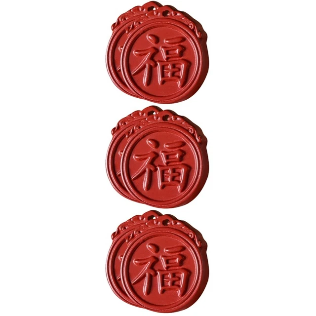 6 Pcs DIY Necklace Pendants 2023 Year Rabbit Accessories Statue