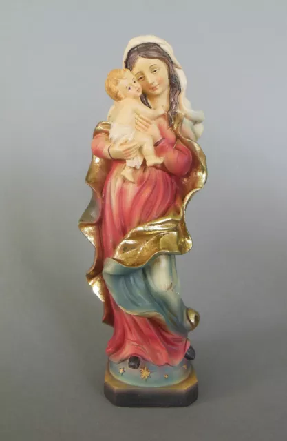 Mutter Gottes 20 cm hoch, Madonna mit Jesuskind Marienfigur WA