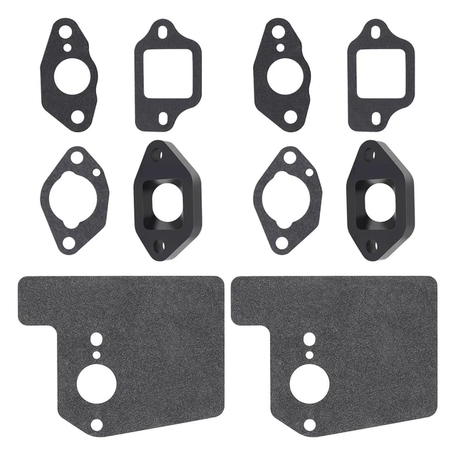 2 SETS CARBURETOR Insulator Gasket Kit for Honda GCV160 GCV160A