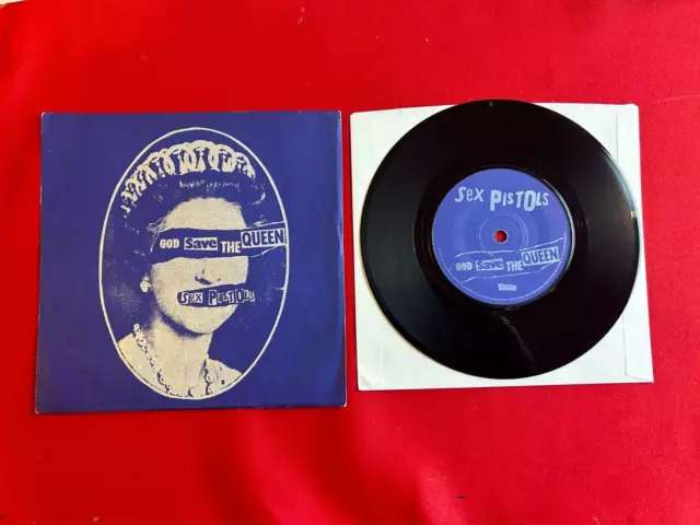 Sex Pistols – God Save The Queen - 1977 Virgin – VS 181 - NM / EX