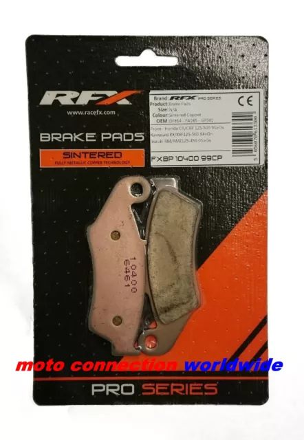 Rfx Pro Series Front Brake Pads For Beta 250 Rr 300 Rr 2013 - 2017  10400