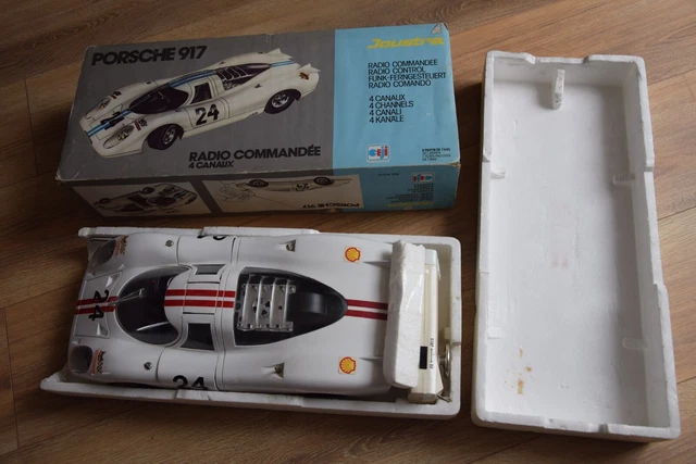 Ancienne Voiture Radio Commandée Joustra – Ferrari HS, Dans Sa Boîte