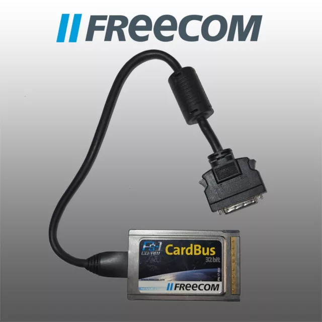 Freecom PCMCIA Type II 32-bit CardBus Multi Connect Controller Card PN 17 894