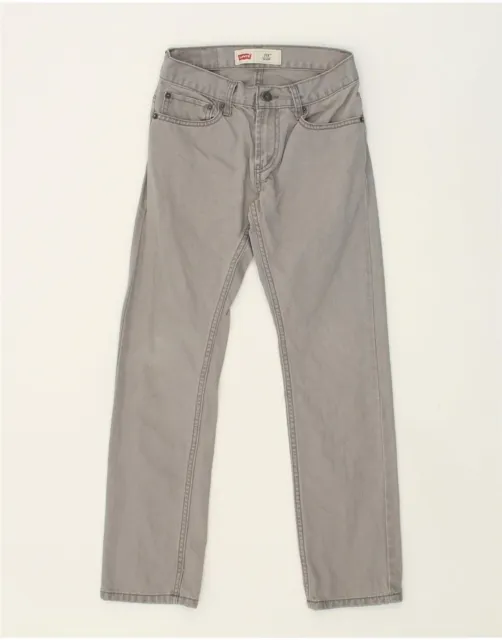 LEVI'S Boys Slim Jeans 11-12 Years W26 L26  Grey Cotton DT15